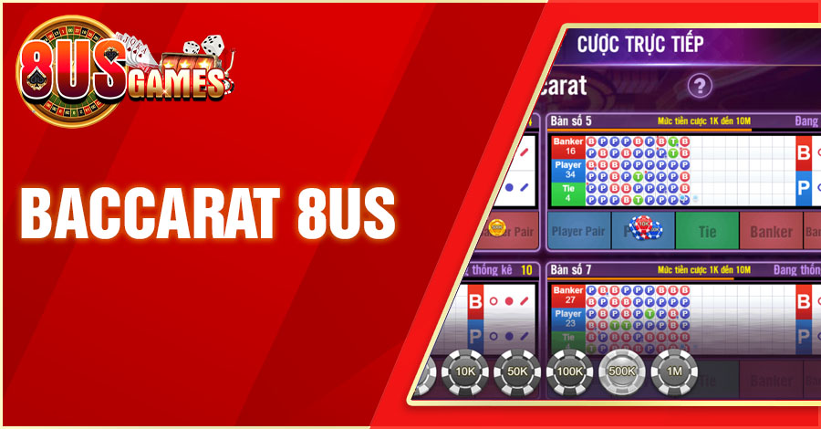 Baccarat 8US - Siêu Phẩm Giải Trí Khiến Nhiều Người Đam Mê 1 8US.VN baccarat 8us 8US.VN