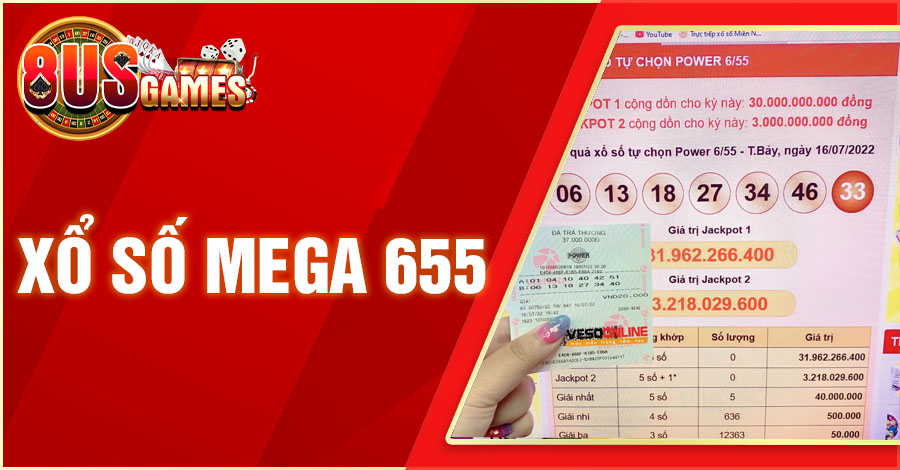 Xổ số Mega 655 - Bí Quyết Làm Giàu Mà Bạn Không Nên Bỏ Lỡ 1 8US.VN xo so mega 655 8US.VN